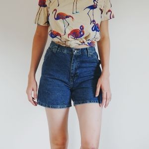 Lee M.R. 1889 M Vintage High waisted denim shorts